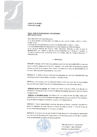 ARR2024-01-11-03 DEBIT BOISSONS TEMPORAIRE CLUB TAROT CONCOURS MENSUEL