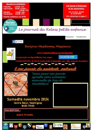 Journal septembre 2024