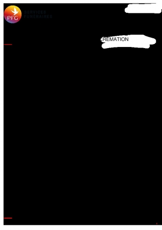 DEVIS TYPE CREMATION