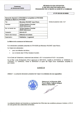 DP 26 00008 RUCHET Jean-Pierre