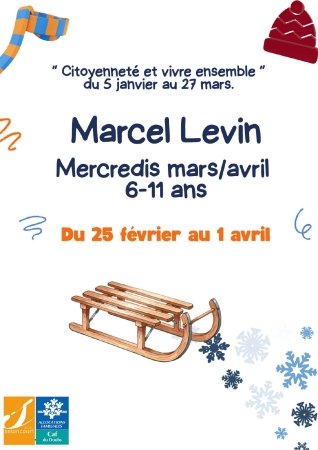 Planning mars avril 2026 Marcel Levin