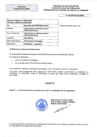 DP 26 00009 SCHWEITZER Michel