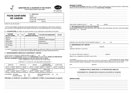 Autorisation Parentale 2026 2027
